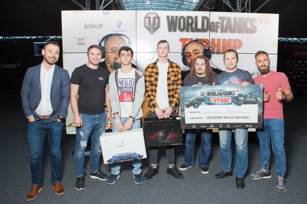 Первый VR турнир по World of Tanks завершен