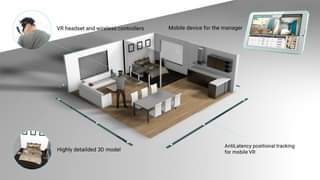 Новый VR-салон от RealEstateVR: обновленный трекинг, низкая цена