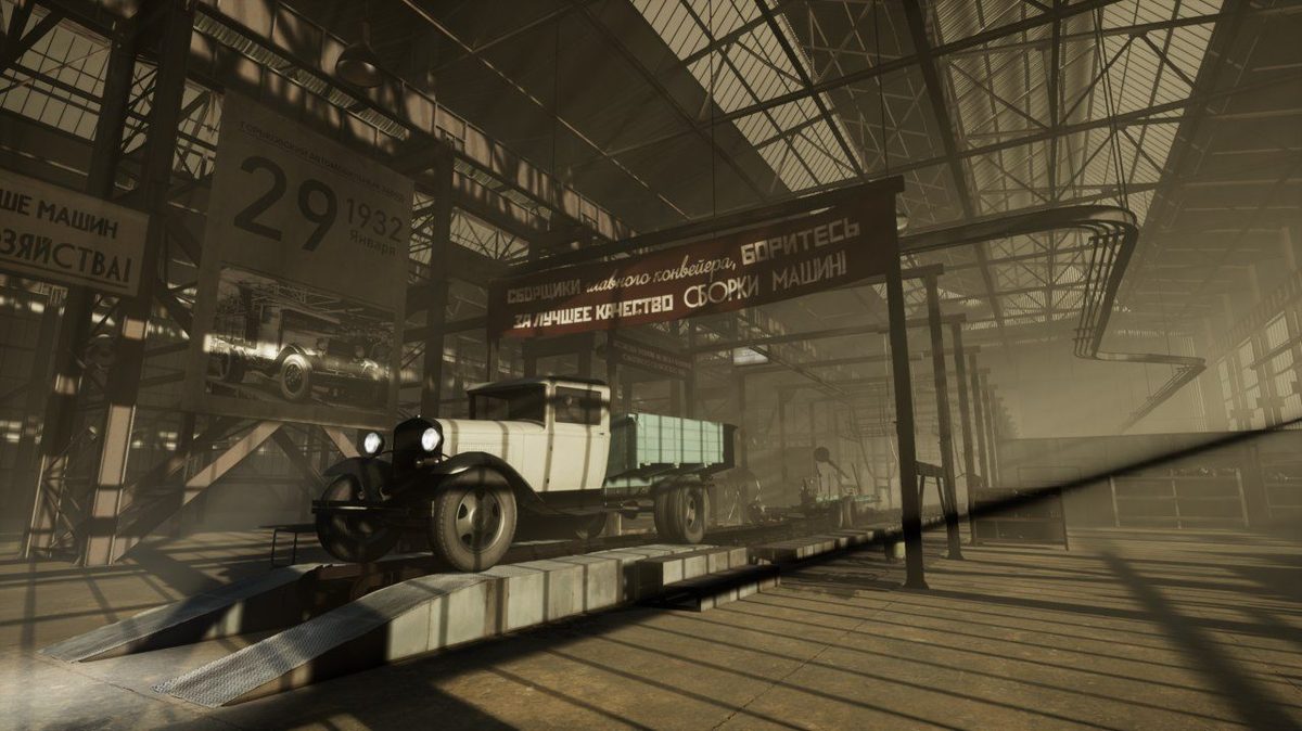 VR история легендарного грузовика ГАЗ АА