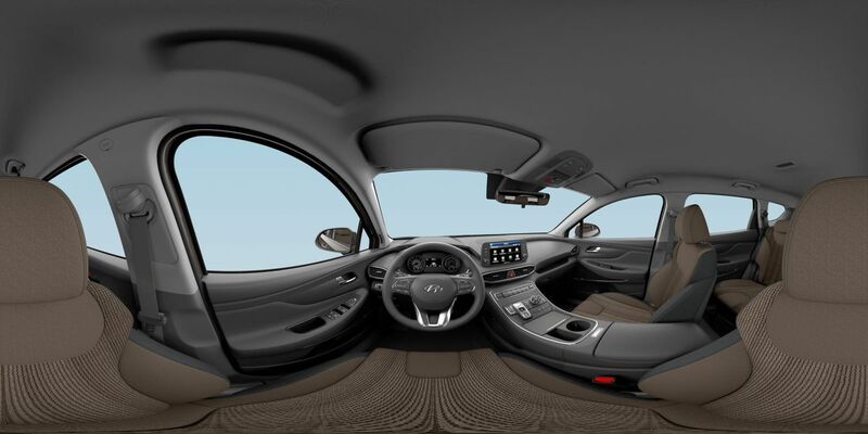 VRTech разработала рендеры для нового Hyundai Santa Fe