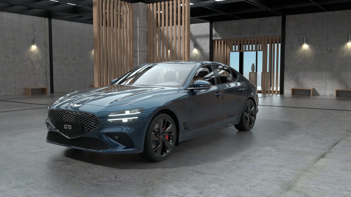 VRTech выпустила рендеры Genesis G70 и GV70
